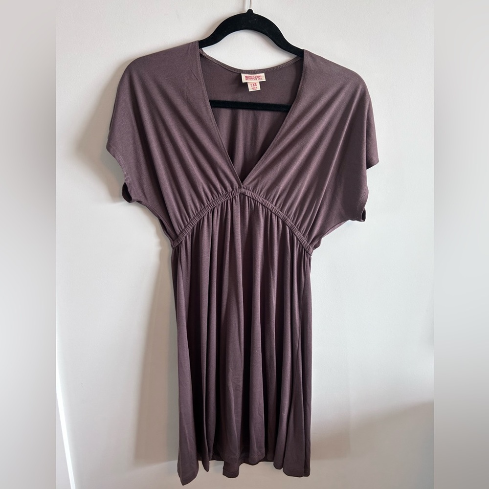 Brown Dress/swimsuit cover, XS